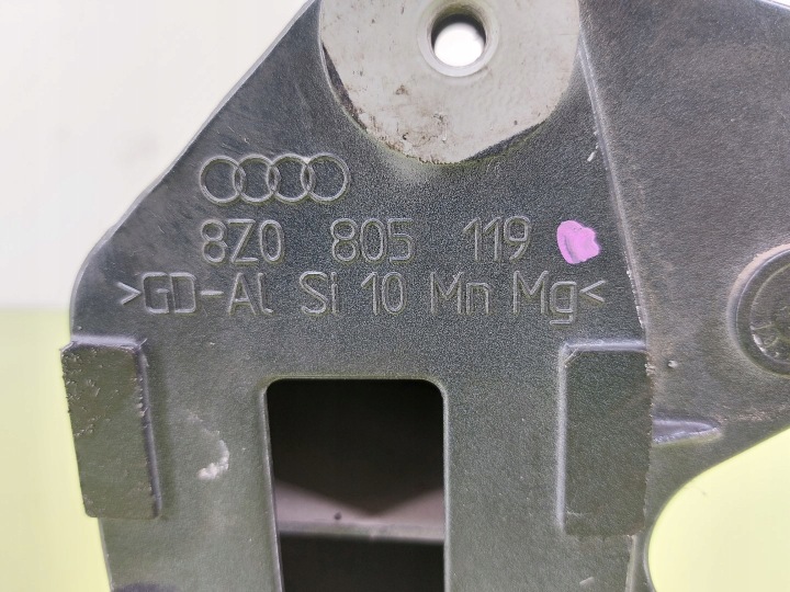 фото №8, Кронштейн  підсилювача ліві перед audi a2 8z0805119 оригінал