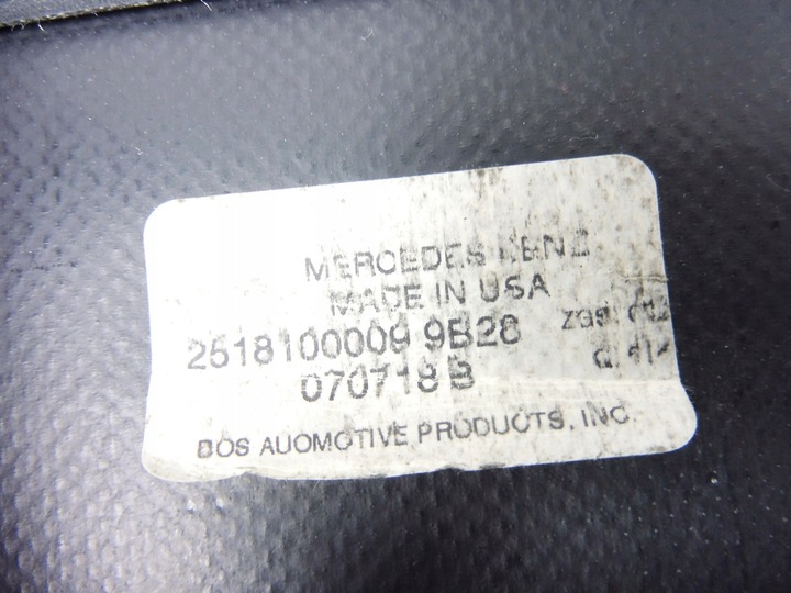 фото №7, Ролета багажника mercedes w251 r-klasa оригинал