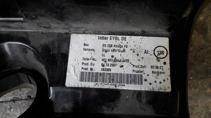 фото №9, 4e1857005b захист бардачок консолі audi a8 d3