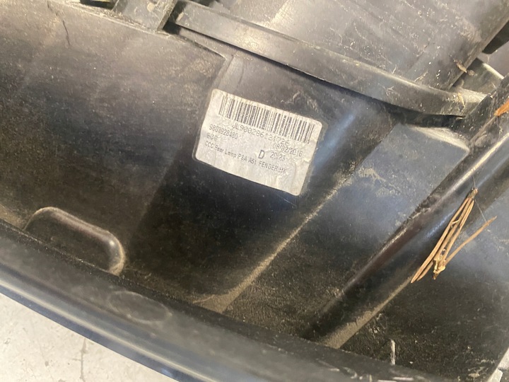 фото №11, Citroen c3 ii рестайлінг лампа правий зад 9803928480