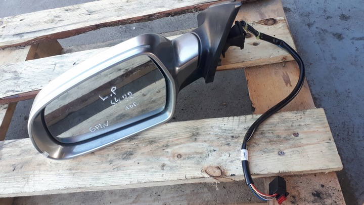 фото №6, S4 b8 зеркало левая левый перед хром 6pin eu