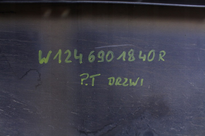 фото №5, Планка дверь правые зад mercedes w124 93r. универсал