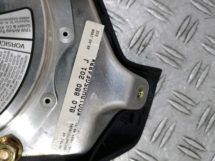 фото №6, Кермо з подушка audi a3 8l 8l0419091c 8l0880201j