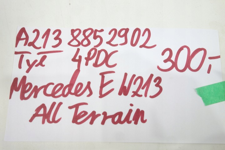 фото №11, Бампер зад 4 pdc mercedes e w213 all terrain