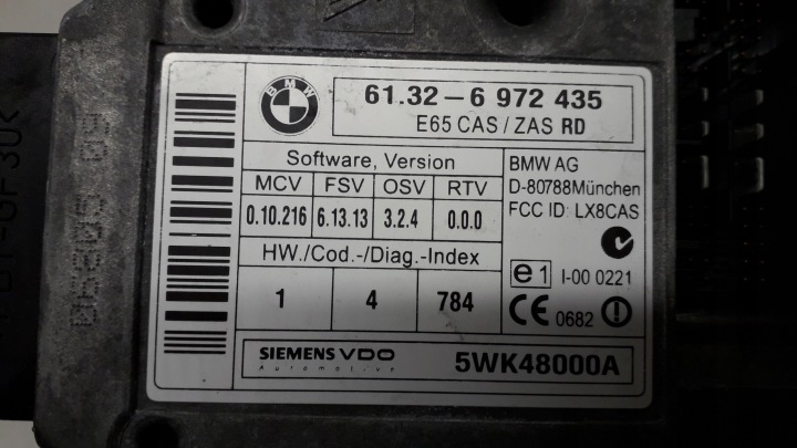 фото №6, Bmw 7 e65 e66 рестайлінг 745d 4.4d комплект стартовий