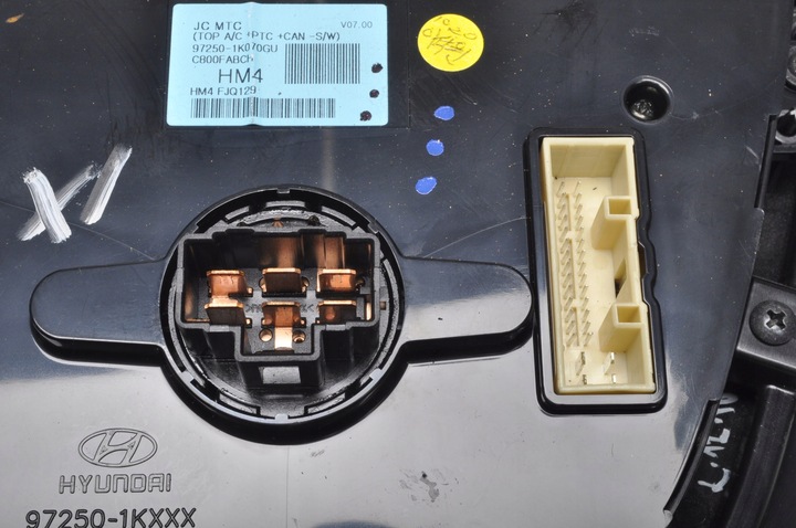 фото №9, Hyundai ix20 панель кондиціонера 97250-1k070gu
