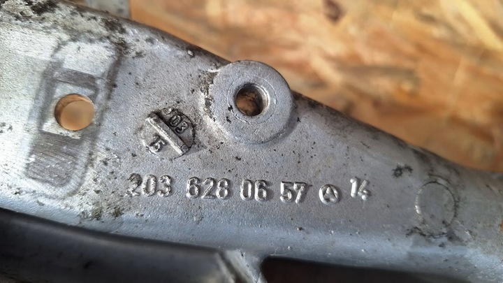 фото №6, Колыбель тележка подрамник перед 2036280657 mercedes w203 w209