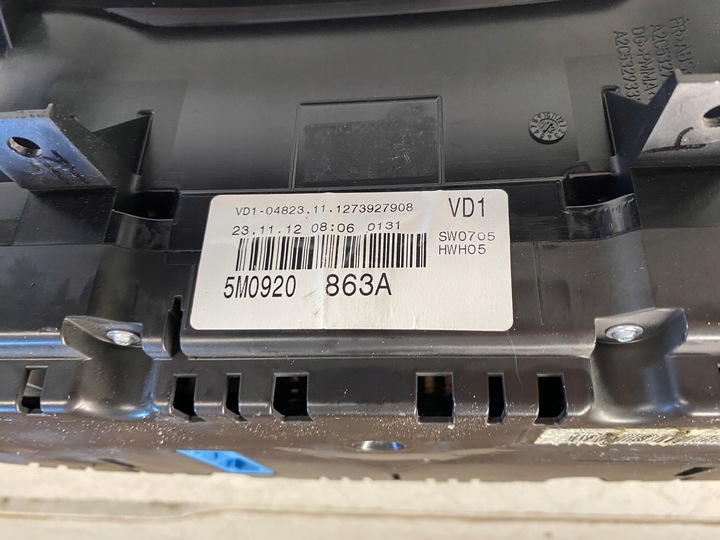 фото №13, Vw golf vi plus спидометр приборы 5m0920863a