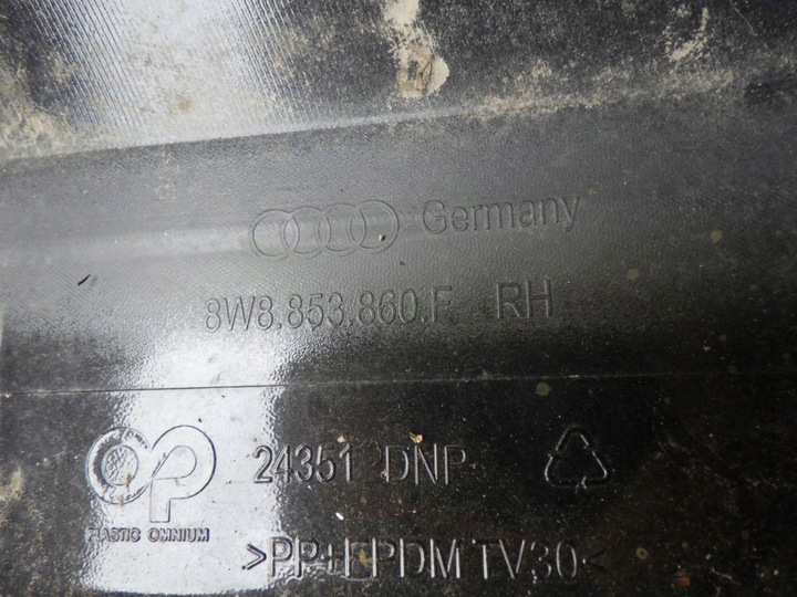 фото №7, Audi a5 sportback 8w 8w8 20- планка порогова поріг правий