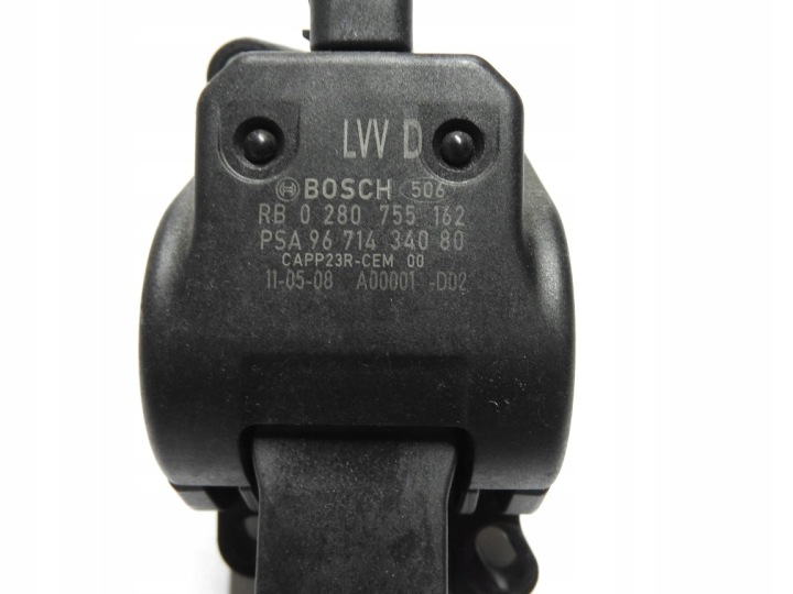 фото №6, Peugeot 308 t7 рестайлінг hb 11-13 потенціометр педаль газу 9671434080
