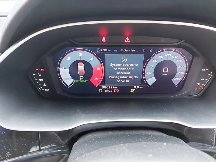 фото №10, Audi q3 83a 3f 19r. спидометр манометр виртуальный lcd 83a920700b