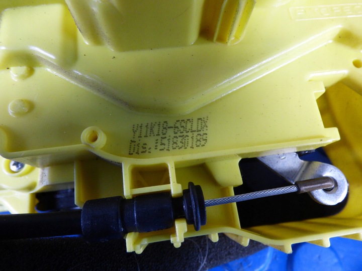 фото №5, Замок двері зсувних праві зад fiat doblo ii