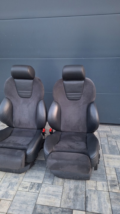 фото №12, Сидіння audi rs6 s6 a6 c5 recaro шкіра алькантара szwajcaria