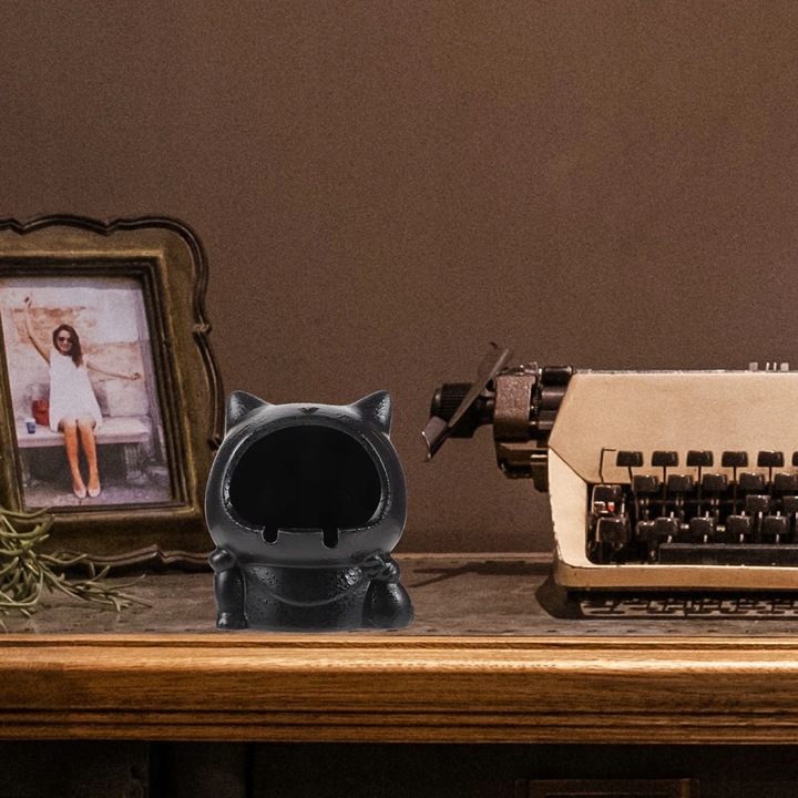 фото №6, Керамическая пепельница для кот