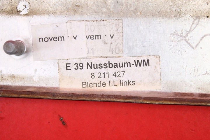 фото №9, Планки декоративний dekor декори дерево комплект bmw e39 рестайлінг 00-04