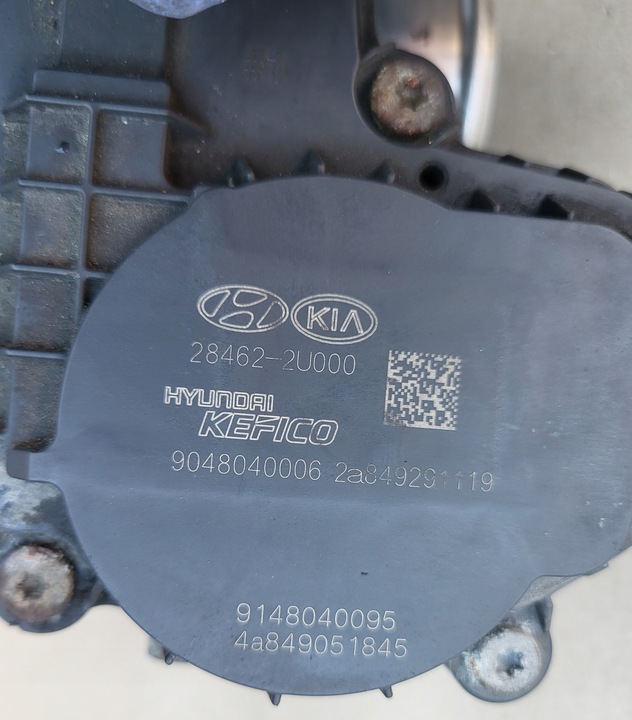 фото №9, Дросельна заслінка hyundai tucson iii 1.6 crdi kia sportage iv ceed 28462-2u00 оригінальний номер