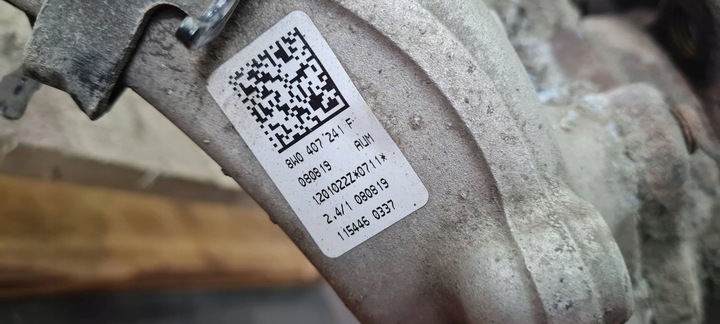 фото №10, A4 b9 8w рестайлінг поворотна опора ліва лівий перед 8w0407253f 8w0407559 a5 8w