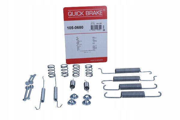 фото №7, Sprężynki тормозная колодка vw polo 6n1 6n2 9n 6r lupo fox up