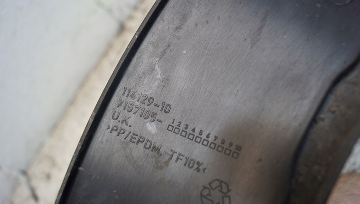 фото №11, Планка крыльев левый зад mini r56 7157105