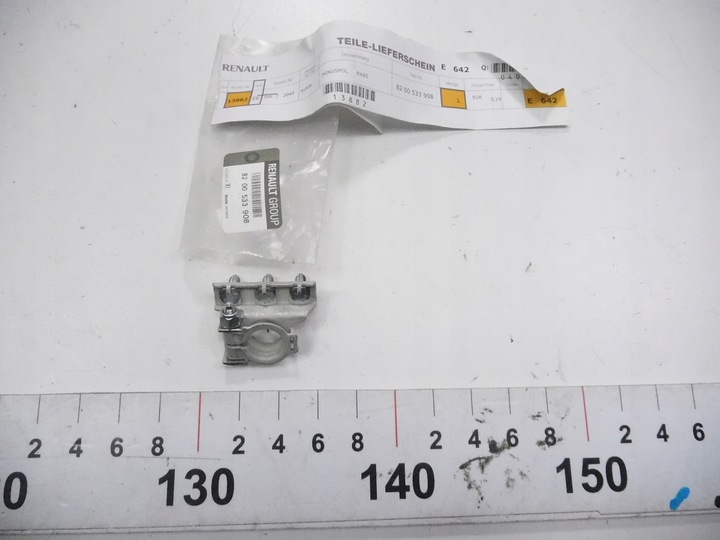 фото №10, Клема мінусова renault master iii оригінальний номер 8200533908