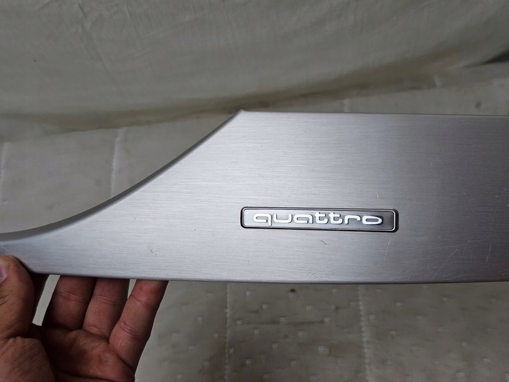 фото №5, Планка dekor захист консолі панелі audi a6 c7 4g 4g1853190 alu алюміній