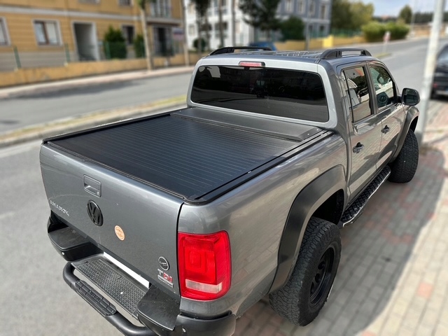 фото №10, Vw volkswagen amarok 2010-2022 ролета алюминиевая надстройка крышка прочная
