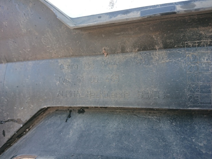 фото №8, Bmw 3 g20 g21 alpina b3 бампер задний зад диффузор