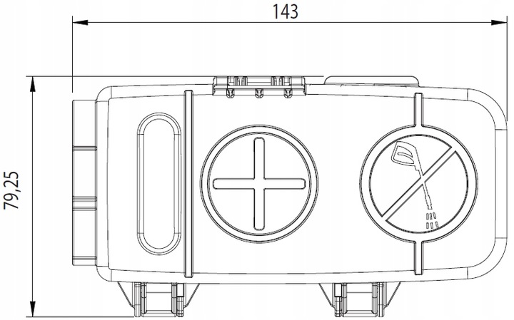 фото №6, Клема коробка мега val 2x midival запобіжник mta cdb plus +