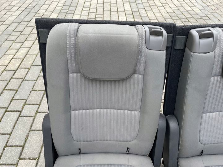 фото №10, Сиденье левый правые зад vw sharan 7n alhambra ii 10-20 iii 3 ряд комплект