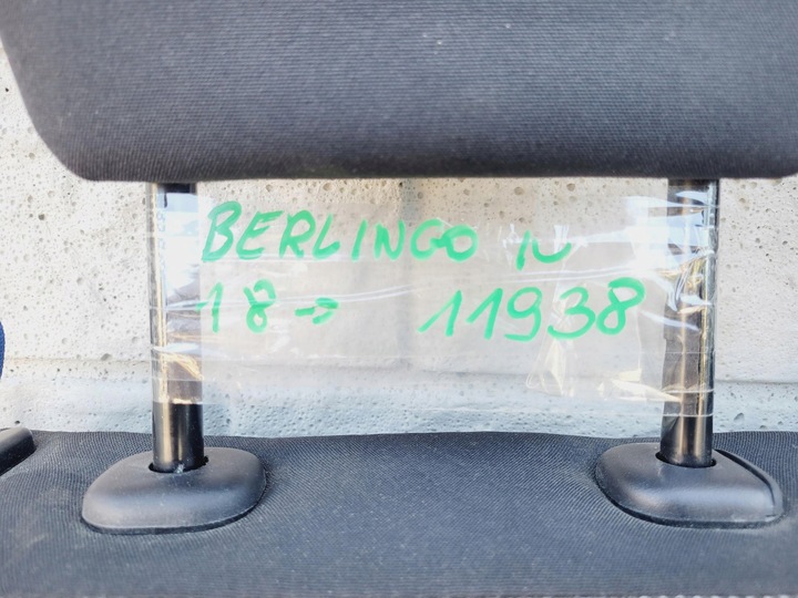 фото №9, Сидіння пасажира правий citroen berlingo iv 2018-