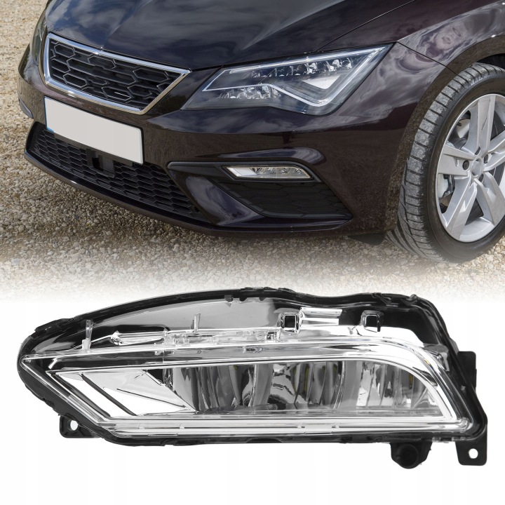 фото №13, Seat leon fr 5f бічні світло протитуманні