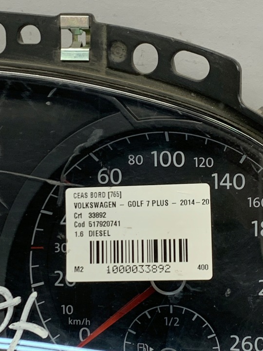 фото №5, Панель приладів vag vw golf vii plus 517920741
