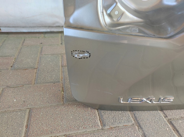 фото №10, Крышка зад задняя lexus rx iv 2015-