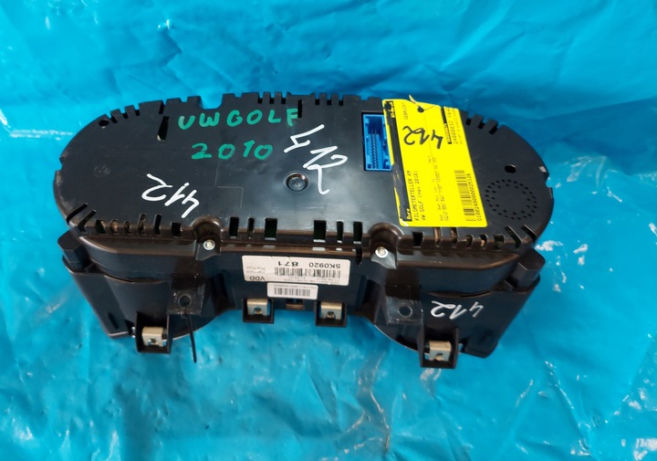 фото №13, Спідометр  манометр golf vi 1.2 b 5k0920871