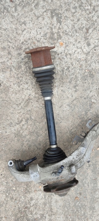 фото №9, Поворотный кулак з ступица левый перед audi a5 8t 1.8 tfsi 8k0407271p