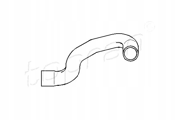 фото №1, Шланг радиатор topran 1247203 1153