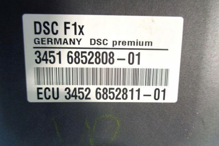 фото №9, Блок управления abs bmw 5 f10 6852808 2.0l дизель 155kw 2011