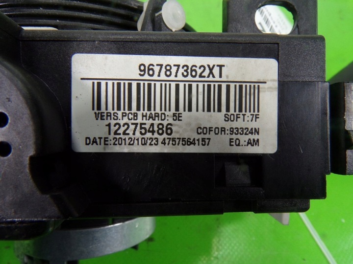 фото №11, Peugeot 206 переключатель комбинированный подрулевые рычаги 96787362xt