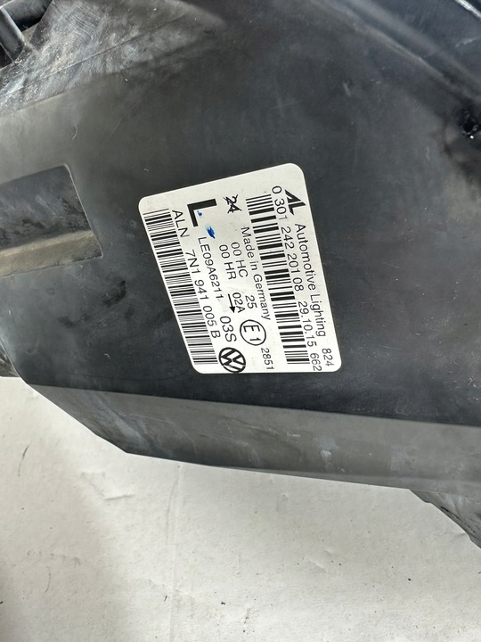 фото №6, Sharan 7n рестайлінг лампа ліва права перед 7n1941005b