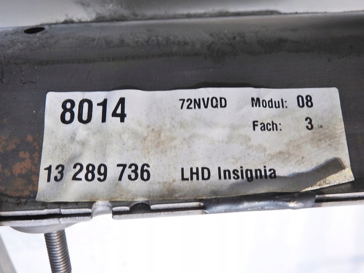 фото №6, Балка каркас консолі opel insignia a 13289736