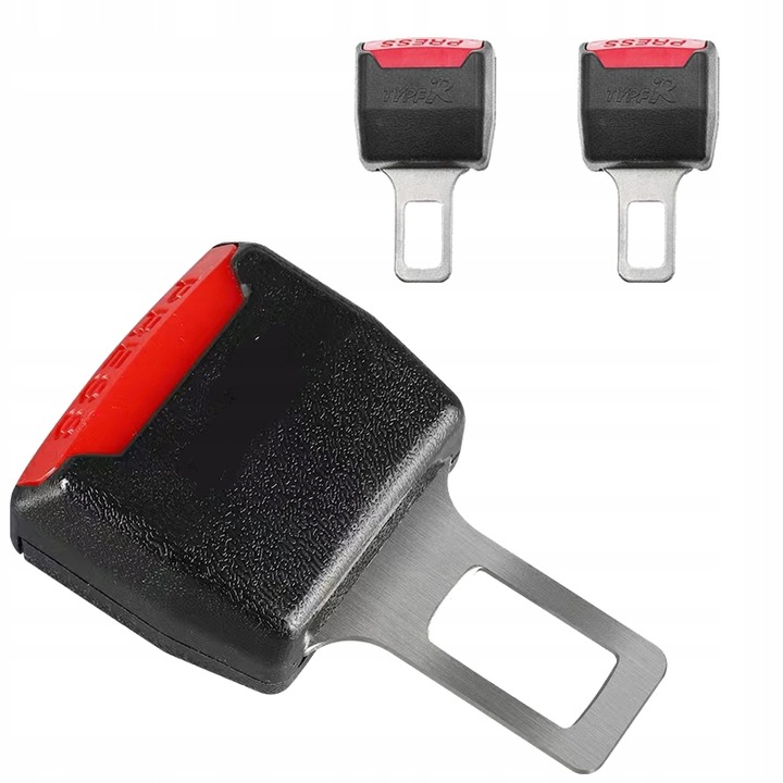 фото №1, 2x застібка подовжувач ременя заглушка стопер сигналізації