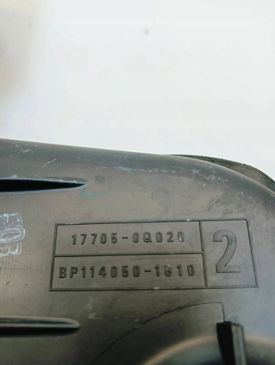 фото №6, Toyota yaris iii 11-14 5d корпус фильтра воздуха 1,0 b 1krb52