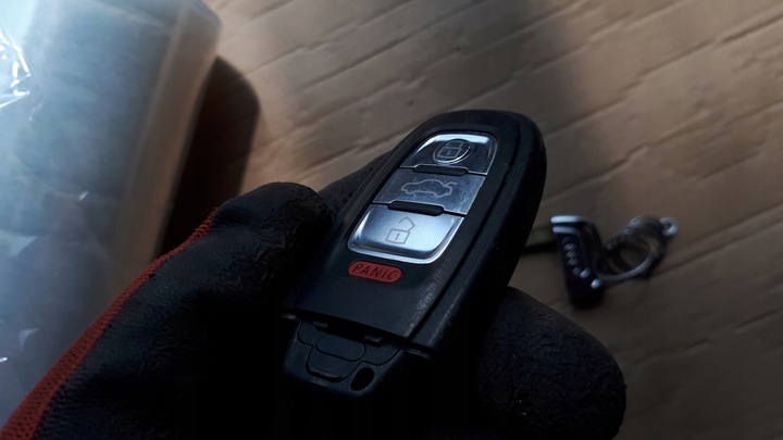 фото №6, S4 b8 рестайлінг a4 ключ keyless 8k0959754bb usa s5