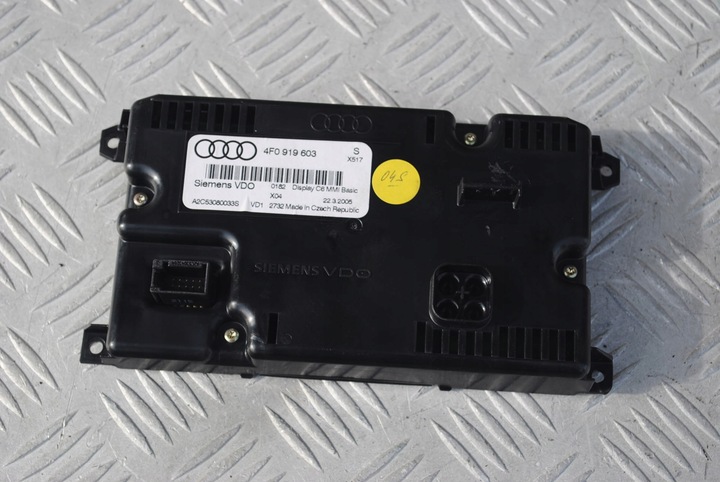 фото №3, Дисплей монитор 4f0919603 audi a6 c6 2.7 tdi