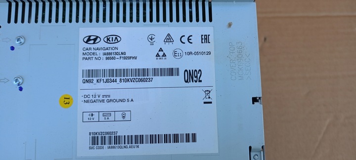 фото №6, Радіо заводські навігація kia sportage iv 4 15-20rok 96560-f1920fhv оригінал