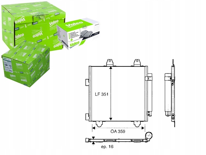 фото №8, Радіаторів клімат toyota aygo 05-14 1.4 d-4d d