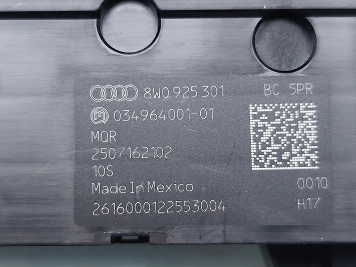 фото №7, Audi a4 кнопка / выключатель dtc 2016 салон 4/5dr 8w0925301 034964001-01