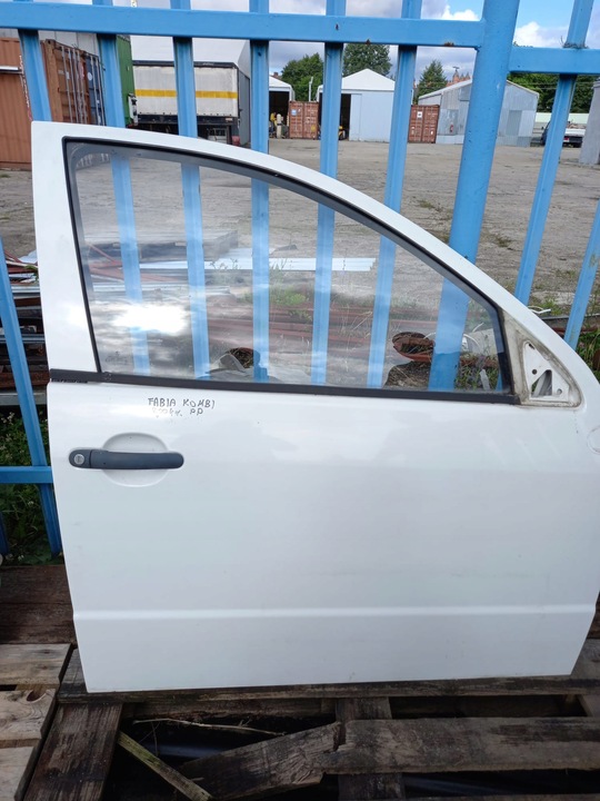 фото №8, Дверь перед правые fabia i 2004. белый универсал