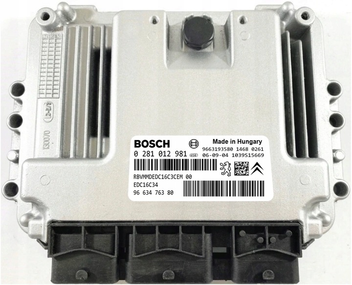 фото №1, Комп'ютер ecu citroen c4 1.6 0281012981 9663476380