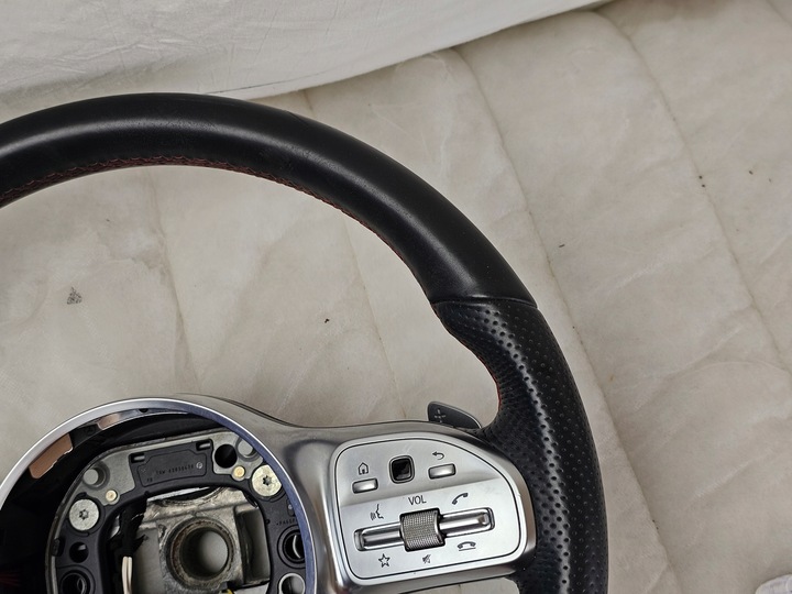 фото №5, Руль кожа мультифункция переключатель mercedes cla w118 w253 w177